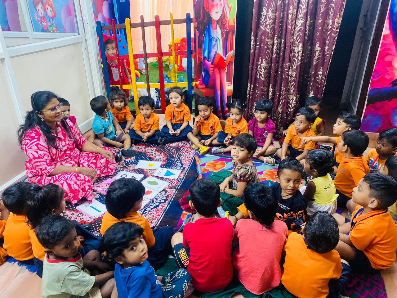 Children learning at Nazarene